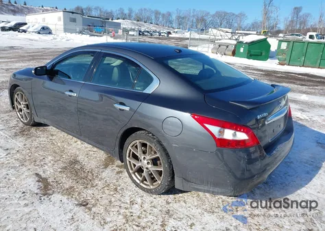 2010 Nissan Maxima 3.5 Sv from USA, damaged, VIN 1N4AA5AP3AC813154